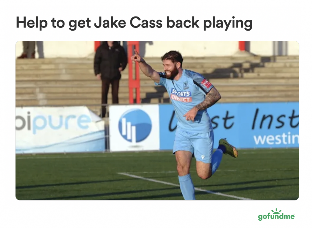 Click here to donate to Jake Cass' fundraiser. 