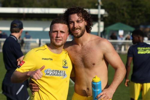 Billy Crook (L) and Harry Ottaway