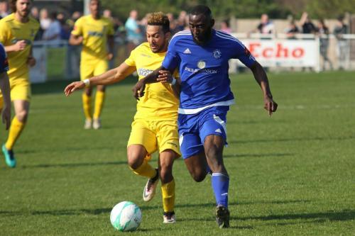 Enfields Tyler Campbell (L) and Billericays Tambeson Eyong75