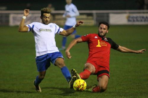 Enfields Tyler Campbell (L) and Sudburys James Baker301