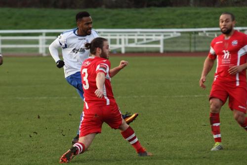 Enfields Bobby Devyne shoots off target