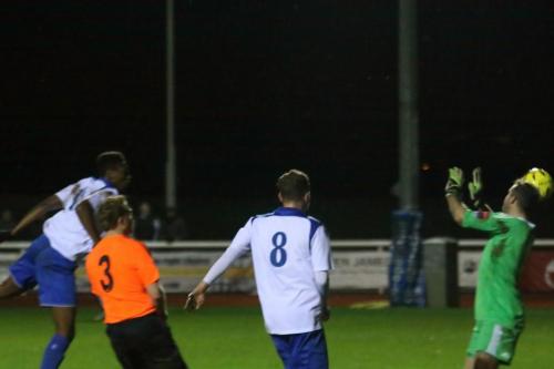 Enfields Karl Oliyide (far L) makes it 2-2