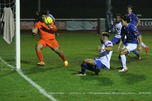 Tyler Campbell scores Enfields late equaliser
