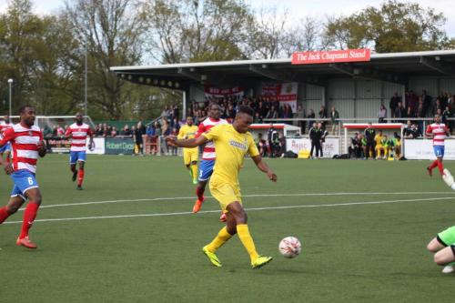 Karl Oliyde completes the scoring in stoppage time