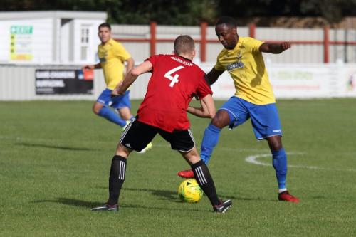 Enfields Ryan Blake (R) and Brightlingseas Connor Witherspoon