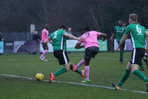 Enfields Dernell Wynter (9) shoots