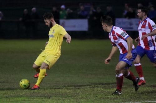 Enfields Jack Hockney and Dorkings David Ray and Anthony Oakes (R)