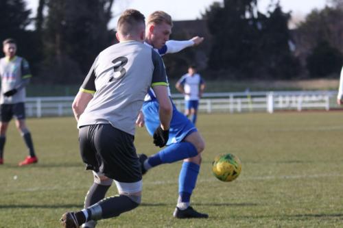 Enfields Ryan Blackman shoots