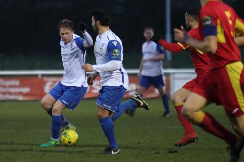 Aaron Greene (L) and Mario Noto