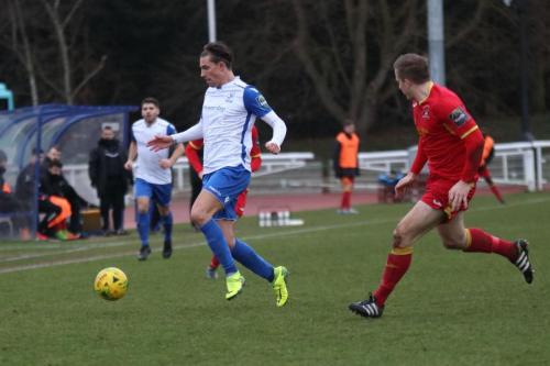 Enfields Sam Youngs (L) and Needhams Dan Morphew30