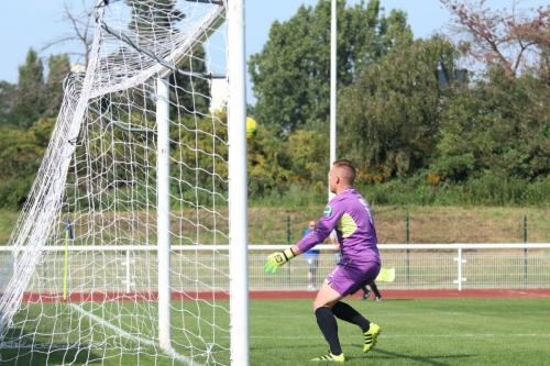 A sliced clearance from Harlows James Shepherd beats his keeper Ben McNamara for the only goal of the game