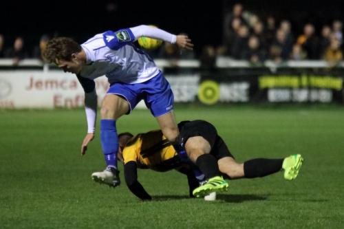 Enfields Mickey Parcell (L) and Maidstones Joe Anderson