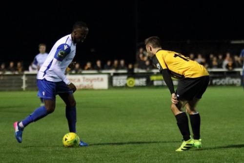 Enfields Ryan Blake and Maidstones Joe Anderson (R)