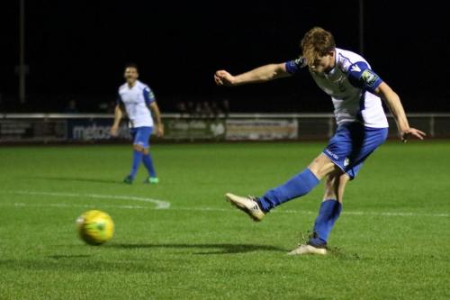 Enfields Aaron Greene shoots