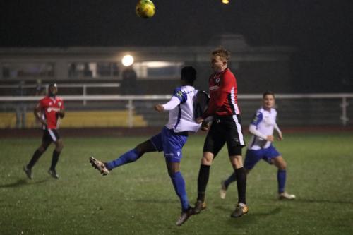 Enfields Ryan Blake (L) and Burgess Hills James Richmond55