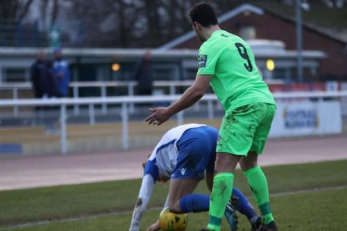 Dorkings Giuseppe Sole (green) and Enfields Mickey Parcell