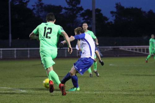 Enfields Aaron Greene shoots