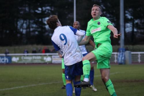 Enfields Mickey Parcell (L) and Dorkings Chris Boulter69