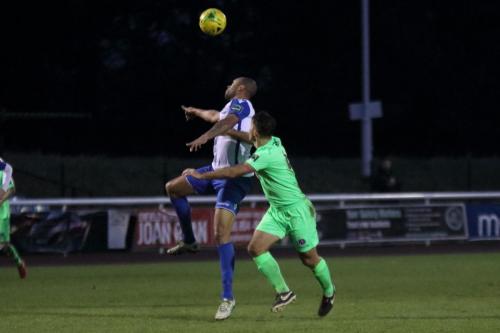 Enfields Simon Thomas (L) and Dorkings David Ray70