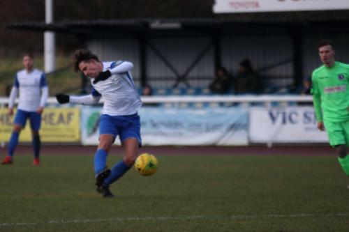 Sam Youngs opens the scoring for Enfield