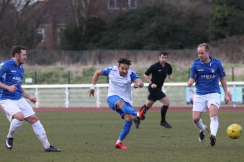 Enfields Tyler Campbell shoots from distance