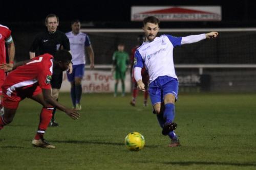 Enfields Jack Hockney (R) and Chipsteads Nash Doukoure