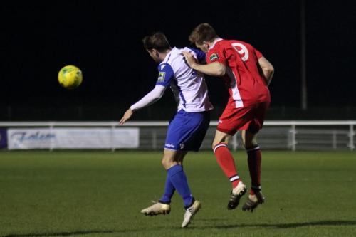 Enfields Liam Hope (L) and Chipsteads Sam Bell