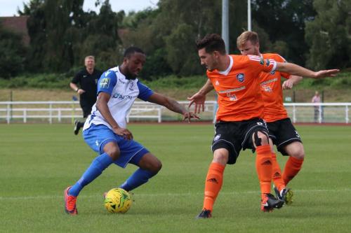 Enfields Ralston Gabriel and Mets Olli Robinson and Tom Bird (3)