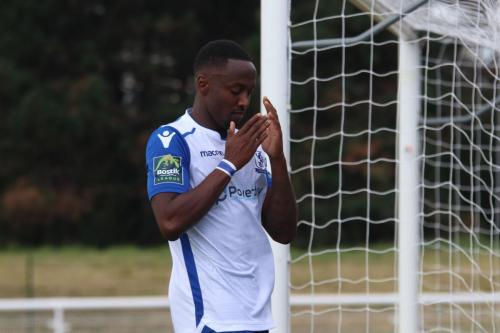 Ryan Blake realises he should have scored