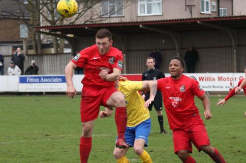 Harrows George Moore heads clear