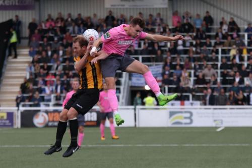 Maidstones Stuart Lewis (L) and Enfields Ben Ward-Cochrane184