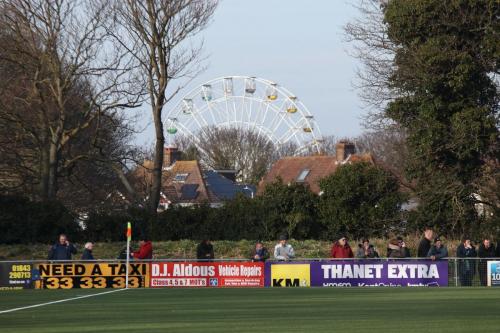 A view of the Dreamland amusement park