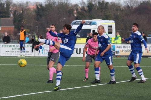 Margates James Rogers clears