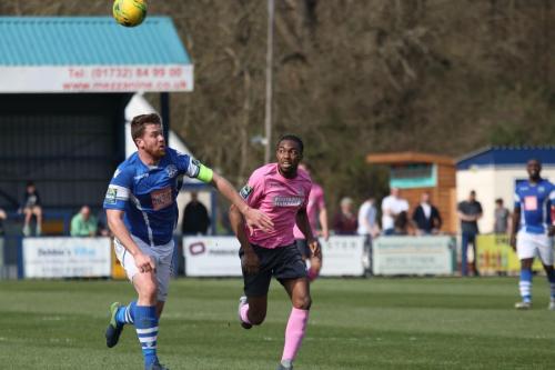 Angels Sonny Miles (L) and Enfields Dernell Wynter83