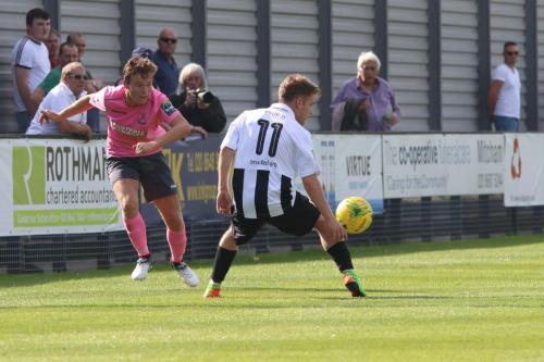 Enfields Mickey Parcell (L) and Tootings Sandy Cunningham