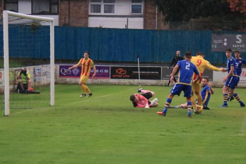 Enfields Billy Bricknell (9) cant convert Lewis Taaffes cross