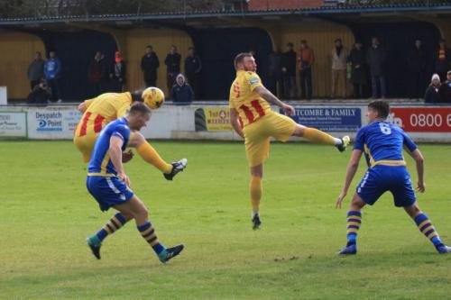 Lewis Taaffes header gives Enfield the lead