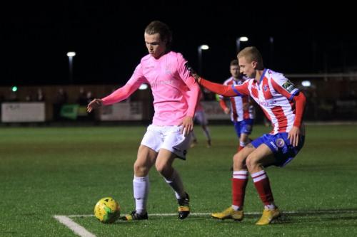 Enfields Mickey Parcell (L) and Dorkings Sam Beard