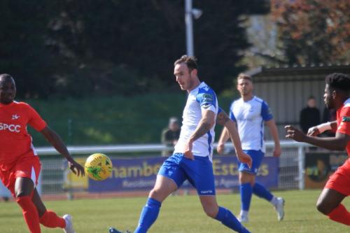 Matt Johnson passes to the wing