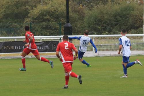 Enfields Aaron Greene (11) shoots