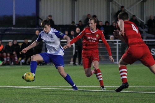 Enfields Josh Davison and Hornchurchs Ronnie Winn and Kenzer Lee (4)