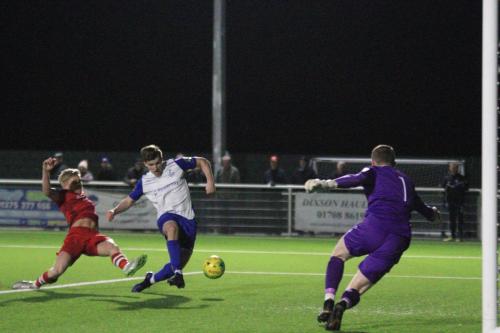 Josh Davison opens the scoringx