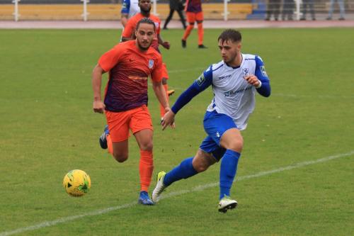 Wares Leigh Rose (L) and Enfields Dan Rumens