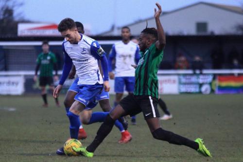 Burgess Hills Boris Kipeya-Bonno (R) challenges Bilal Sayoud