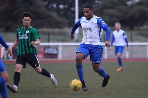 Enfields James Mulley (R) and Burgess Hills Aiden Enverx