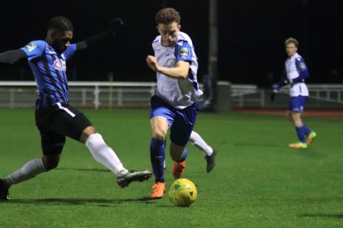Burgess Hills Tolulope Jonah (L) and Enfields Bilal Sayoud