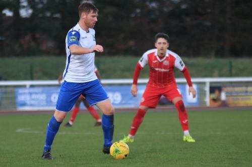Enfields Marc Weatherstone (L) and Harlows Tom Hitchcockx