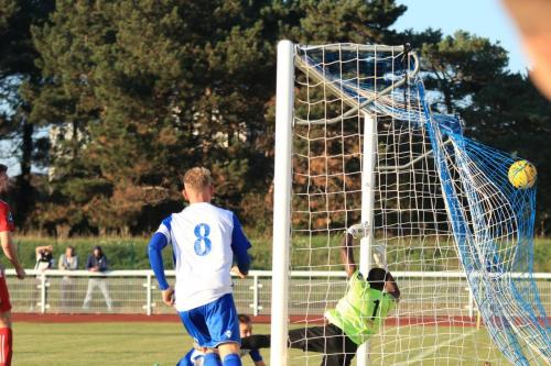 Liam Hope (behind no 8, Ryan Blackman) completes the scoring