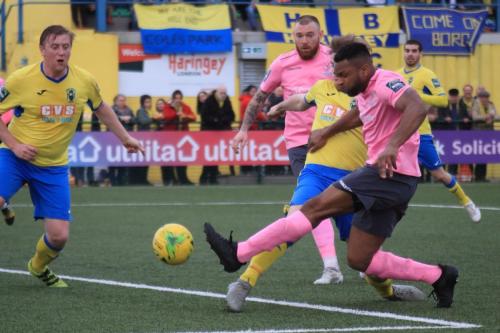 Enfields Kezie Ibe shoots