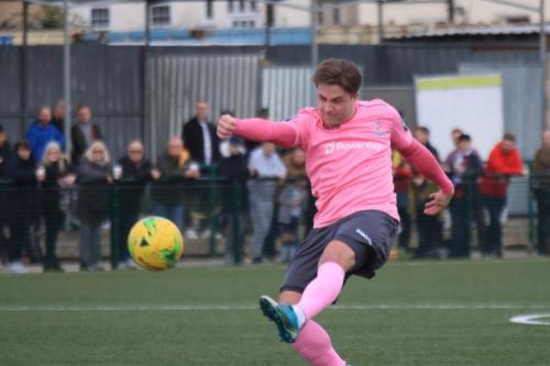 Enfields Lewis Taaffe shoots